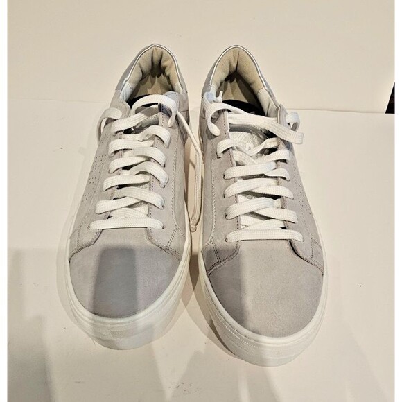 NEW P448 Thea Gray Suede Sneaker Made in Italy EU 43 (US 12) - Picture 3 of 6